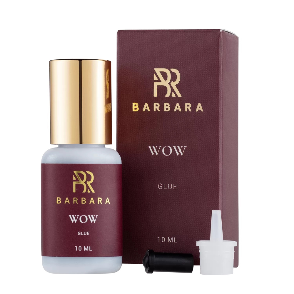 Клей BARBARA WOW чёрный для наращивания ресниц, 10 мл