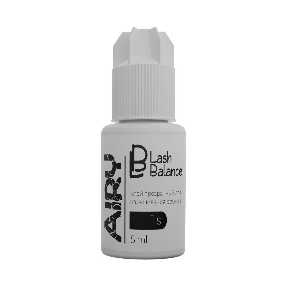 Клей Lash Balance AIRY прозрачный для наращивания ресниц, 5 мл